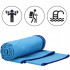 Prosop de plaja cu uscare de rapida, husa de transport, 90x180cm, albastru [11]