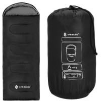 Sac de dormit tip mumie, cu geanta de transport, 210x73cm, 8-20grade, culoare negru Sac de dormit tip mumie, cu geanta de transport, 210x73cm, 8-20grade, culoare negru