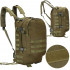 Rucsac militar pentru drumetie, impermeabil, compartimentat, 35L, verde [2]