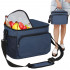 Geanta termoizolanta pentru plaja sau picnic, 11 L, pliabila, 27x19x20,5 cm, albastru [4]