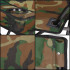Scaun pliabil camping sau pescuit, suport pahar, 80x40x45cm, camuflaj [5]