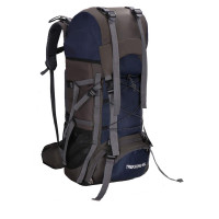 Rucsac tactic militar pentru drumetie, cu husa de ploaie, 90 litri, 25 kg, 74x32x20 cm, gri albastru Rucsac tactic militar pentru drumetie, cu husa de ploaie, 90 litri, 25 kg, 74x32x20 cm, gri albastru