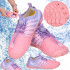 Pantofi plaja si apa, talpa cauciuc antiderapanta, material respirabil, roz, marimea 36 [7]