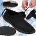 Pantofi apa unisex, material respirabil, talpa EVA antiderapanta, negru, marimea 44 [5]