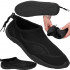 Pantofi apa unisex, material respirabil, talpa EVA antiderapanta, negru, marimea 45 [3]