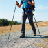 Set bete trekking reglabile 62-135 cm, aluminiu, cu accesorii si husa, negru si verde [6]