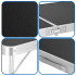 Masa pliabila pentru camping cu organizator suspendat, inaltime reglabila, aluminiu si MDF, 120x47x71 cm, negru si argintiu [12]