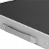Masa pliabila pentru camping cu organizator suspendat, inaltime reglabila, aluminiu si MDF, 120x47x71 cm, negru si argintiu [21]
