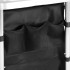 Bucatarie de camping pliabila cu 3 blaturi MDF, cadru aluminiu, portabila pentru exterior, 175x45x110 cm, gri [21]
