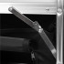 Bucatarie de camping pliabila cu 3 blaturi MDF, cadru aluminiu, portabila pentru exterior, 175x45x110 cm, gri [26]