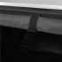 Bucatarie de camping pliabila cu 3 blaturi MDF, cadru aluminiu, portabila pentru exterior, 175x45x110 cm, gri [30]