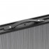 Set masa pliabila de camping cu 4 scaune, inaltime reglabila, aluminiu si MDF, 120x60x71 cm, negru [11]