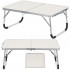 Masa pliabila camping sau picnic joasa cu maner transport, blat MDF si cadru aluminiu, 62x40x25 cm, gri [2]