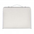 Masa pliabila camping sau picnic joasa cu maner transport, blat MDF si cadru aluminiu, 62x40x25 cm, gri [12]