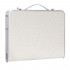 Masa pliabila camping sau picnic joasa cu maner transport, blat MDF si cadru aluminiu, 62x40x25 cm, gri [18]