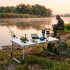 Masa pliabila camping sau picnic joasa cu maner transport, blat MDF si cadru aluminiu, 62x40x25 cm, gri [6]