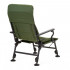 Scaun pliabil premium pentru pescuit sau camping, reglabil in 5 pozitii, picioare reglabile pe inaltime, 72x60x102 cm, 180 kg, verde inchis [19]