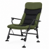 Scaun pliabil premium pentru pescuit sau camping, reglabil in 5 pozitii, picioare reglabile pe inaltime, 72x60x102 cm, 180 kg, verde inchis [10]