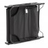 Sezlong pliabil gradina cu saltea confortabila si perna, reglabil 3 pozitii, buzunar lateral, maxim 120 kg, 175x57x71 cm, gri si negru [19]