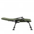 Scaun pliabil premium pentru pescuit sau camping, reglabil in 5 pozitii, picioare reglabile pe inaltime, 71x57x90 cm, 140 kg, verde inchis [17]
