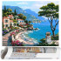 Set de broderie cu diamante 5D, 30x40cm, model Lac Como [18]