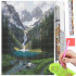 Set de broderie cu diamante 5D, 30x40cm, model Cascada [18]