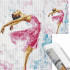 Set de broderie cu diamante 5D, 30x40cm, model Balerina [20]