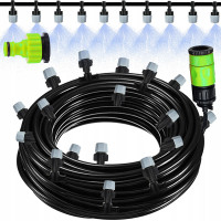 Furtun irigare terasa tip perdea cu vapori, instalatie modulara, 10 metri Furtun irigare terasa tip perdea cu vapori, instalatie modulara, 10 metri