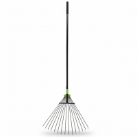 Grebla gradina pentru frunze, latime reglabila 20-59 cm, maner telescopic 120-160 cm, negru