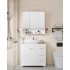VASAGLE Dulap lavoar baie cu 3 sertare si 2 compartimente, MDF, 30x70x64 cm, alb [5]
