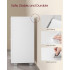 VASAGLE Dulap pentru baie suport lavoar, cu 3 sertare si raft reglabil, MDF, 70x30x64 cm, alb [4]