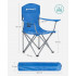 SONGMICS Set 2 scaune pliabile de camping sau pescuit, suport pahar, maxim 150kg, albastru [3]