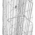SONGMICS Cos de gabioane rotund pentru pietre, otel galvanizat, 90x90x80cm, argintiu [6]