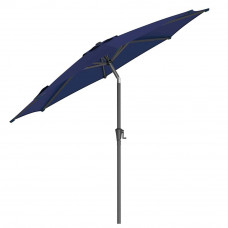 SONGMICS Umbrela de gradina, cu manivela pentru deschidere, sistem inclinare, 300cm, albastru inchis SONGMICS Umbrela de gradina, cu manivela pentru deschidere, sistem inclinare, 300cm, albastru inchis