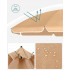 SONGMICS Umbrela terasa gradina sau plaja, cu inclinare, husa, diametru 200cm, taupe [6]