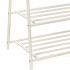 SONGMICS Suport pentru haine, cu raft depozitare pe 2 niveluri, cadru metalic, 88x41x155cm, alb [2]