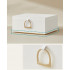 SONGMICS Cutie bijuterii 2 niveluri cu tava detasabila, compartimentata, MDF si catifea, 24x21x11 cm, alb [5]
