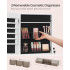 SONGMICS Dulap pentru bijuterii, cu oglinda design fara rama, MDF, montare pe perete sau usa, 37x10x108 cm, alb [3]