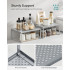 SONGMICS Set 2 rafturi de bucatarie metalice, suprapozabile, pentru ustensile sau condimente, 23x32x16cm, gri [7]