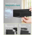 SONGMICS Set 4 rafturi metalice pentru condimente, fara gaurire, magnetice compatibile cu suprafete metalice, negru [7]