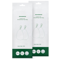 SONGMICS Saci de gunoi pentru cosuri de bucatarie de 30 litri, pre-separate, 90 bucati, alb SONGMICS Saci de gunoi pentru cosuri de bucatarie de 30 litri, pre-separate, 90 bucati, alb