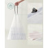 SONGMICS Saci de gunoi pentru cosuri de bucatarie de 30 litri, pre-separate, 90 bucati, alb [7]