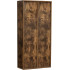 VASAGLE Biblioteca cu 7 compartimente deschise, MDF, 50x24x106cm, maro rustic [2]