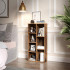 VASAGLE Biblioteca cu 7 compartimente deschise, MDF, 50x24x106cm, maro rustic [6]