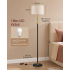 VASAGLE Lampa de podea cu inaltime reglabila 140-170 cm, bec LED de 9 W inclus, 820 lumeni, 3 temperaturi de culoare pentru lumina calda, naturala si [3]