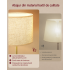 VASAGLE Lampa de podea cu inaltime reglabila 140-170 cm, bec LED de 9 W inclus, 820 lumeni, 3 temperaturi de culoare pentru lumina calda, naturala si [6]