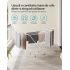 SONGMICS Uscator de rufe pliabil cu aripi si 17 bare, 18 m spatiu de uscare pentru haine, 15 kg, structura din otel rezistenta la coroziune, sistem bl [6]