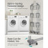 SONGMICS Uscator de rufe pliabil cu 4 niveluri, 6 roti, capacitate 41 kg, 64x126x173 cm, gri [4]
