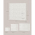 SONGMICS Dulap modular cu 16 cuburi si usi, cadru metalic, asamblare usoara, 123x123x31 cm, crem [2]
