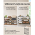 SONGMICS Pantofar metalic cu 4 niveluri pentru depozitarea a pana la 30 perechi de pantofi, configuratie reversibila si posibilitate de suprapunere pe [4]